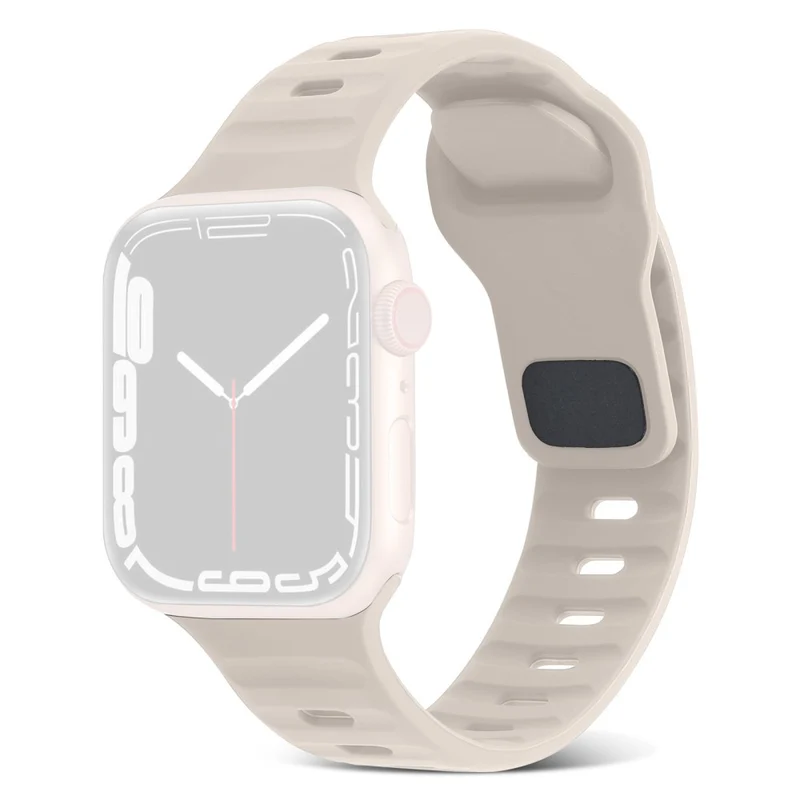 Apple Watch Series 8 (41mm) silicone strap with square buckle