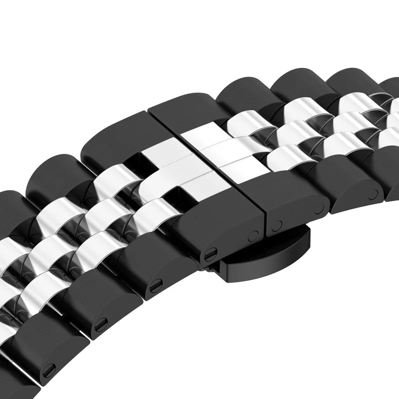 Garmin Fenix 7X / 6X / 6X Pro / 5X / 5X Plus stainless steel strap with tool - Silver / Black