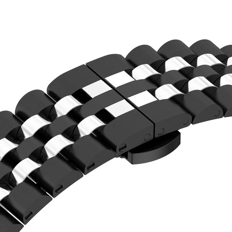 Garmin Fenix 7X / 6X / 6X Pro / 5X / 5X Plus stainless steel strap with tool - Silver / Black
