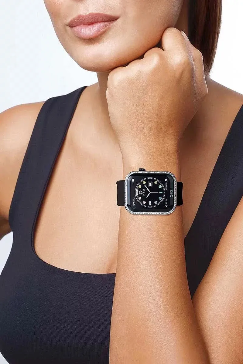 OPS! SMART ACTIVE OPSSW-40 Unisex-Smartwatch • Italienisches Design • Fitness-Funktionen