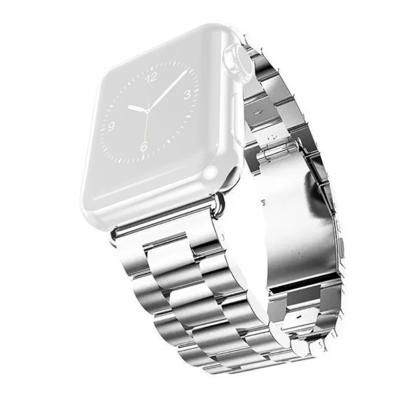 Apple Watch Series 8 (45mm) / Watch Ultra three bead stainless steel strap
