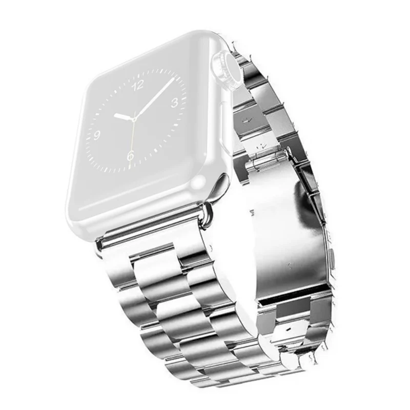 Apple Watch Series 8 (41mm) three bead stainless steel strap