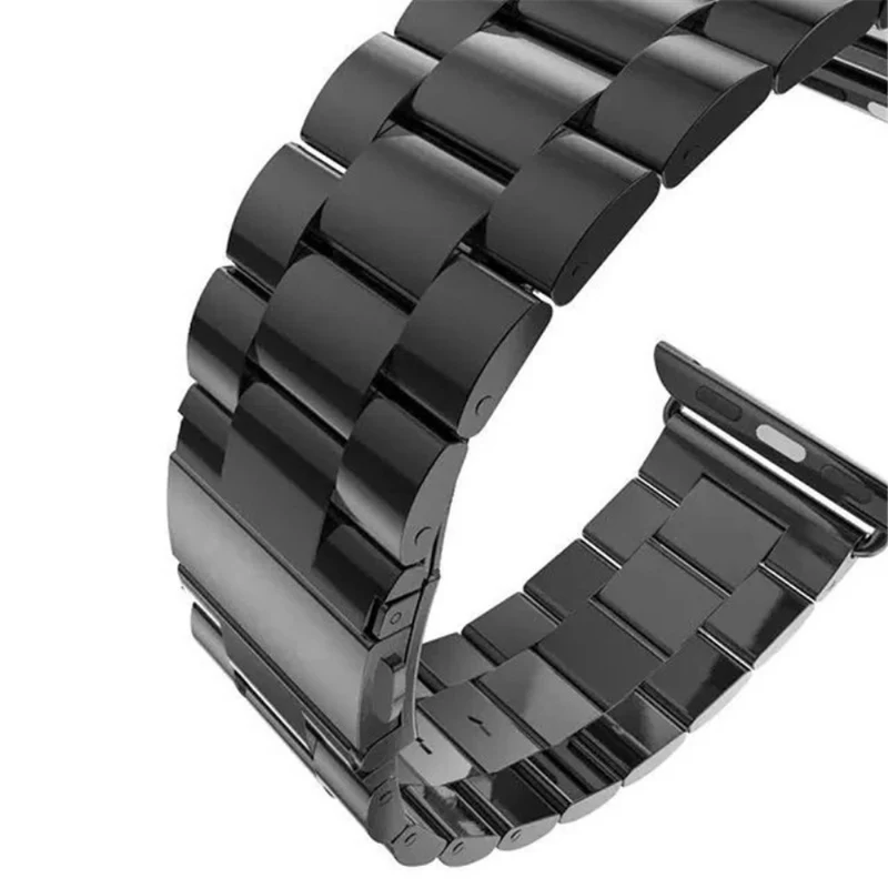 Apple Watch Series 8 (41mm) three bead stainless steel strap
