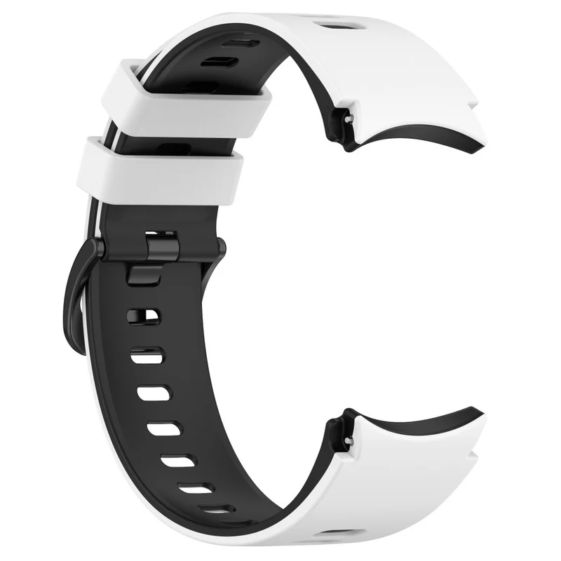 Dual-Color Silicone Watch Band for Samsung Galaxy Watch - Red+Black