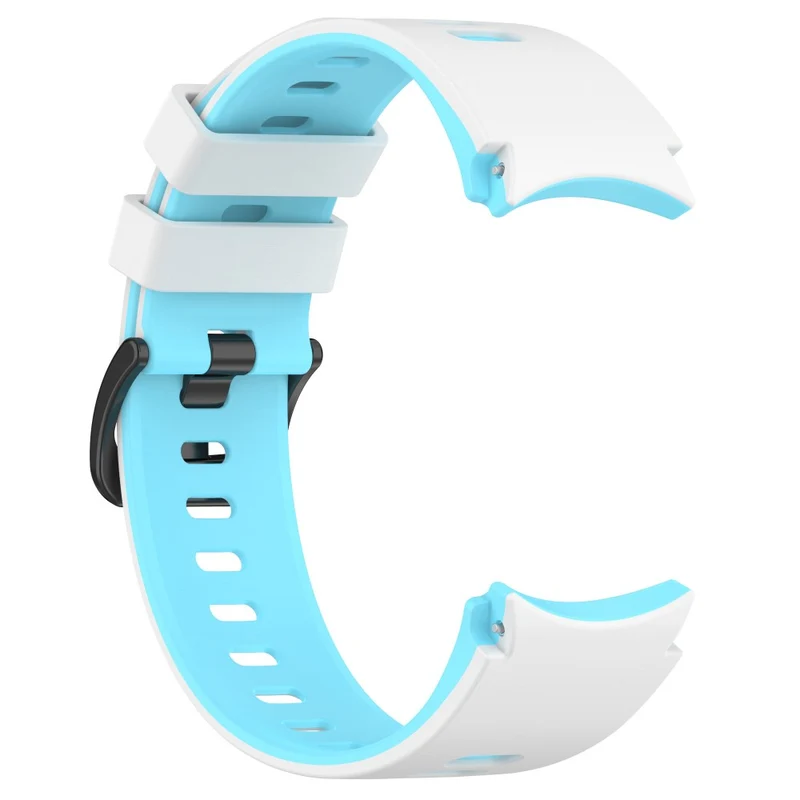 Dual-Color Silicone Watch Band for Samsung Galaxy Watch - Red+Black