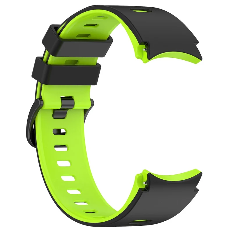 Dual-Color Silicone Watch Band for Samsung Galaxy Watch - Red+Black
