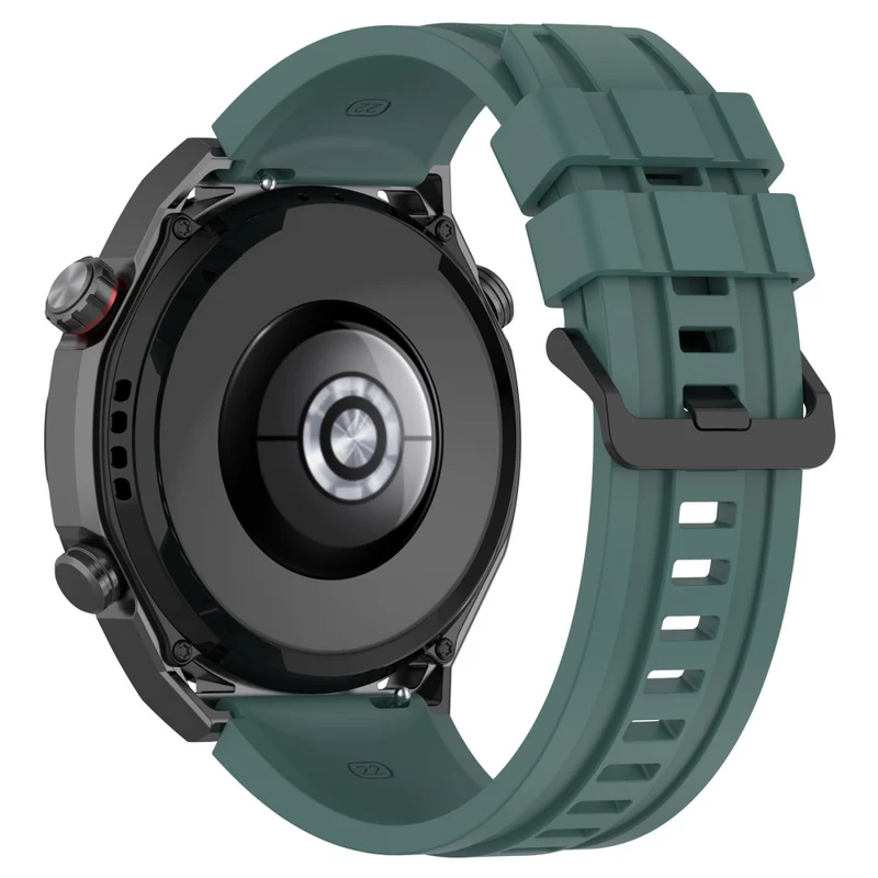 Watch Band for Huawei Watch Ultimate / Watch 3 / Watch 3 Pro Silicone Replacement Band with Extension Strap - Dark Green