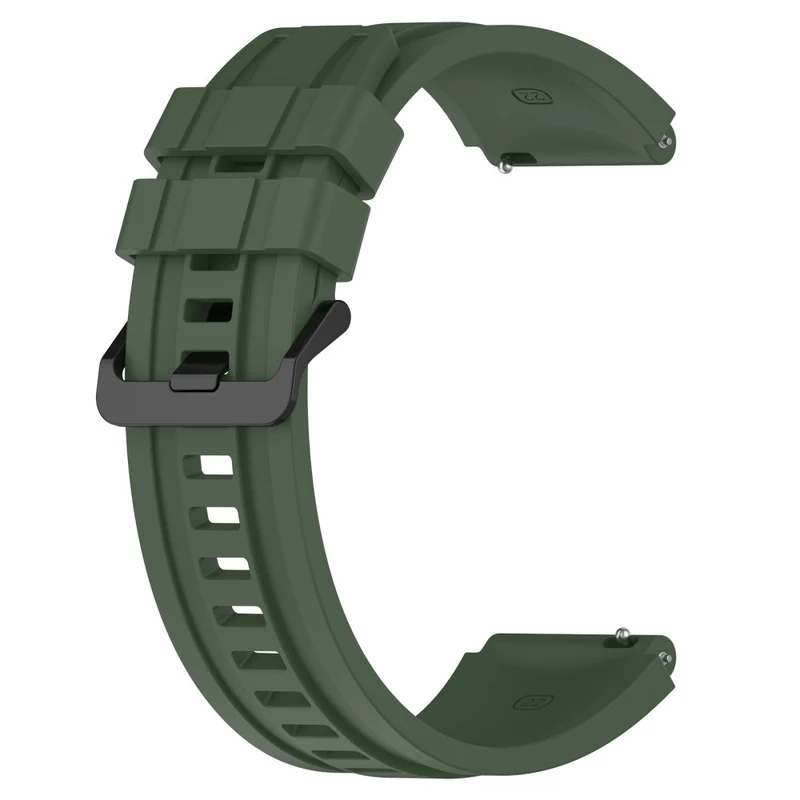 Watch Band for Huawei Watch Ultimate / Watch 3 / Watch 3 Pro Silicone Replacement Band with Extension Strap - Dark Green