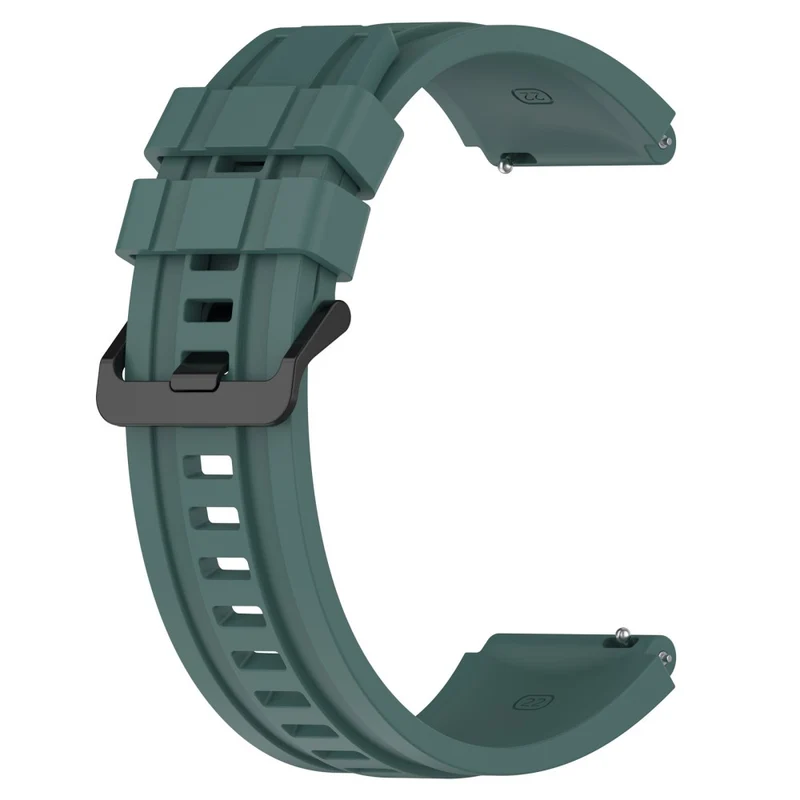 Watch Band for Huawei Watch Ultimate / Watch 3 / Watch 3 Pro Silicone Replacement Band with Extension Strap - Dark Green