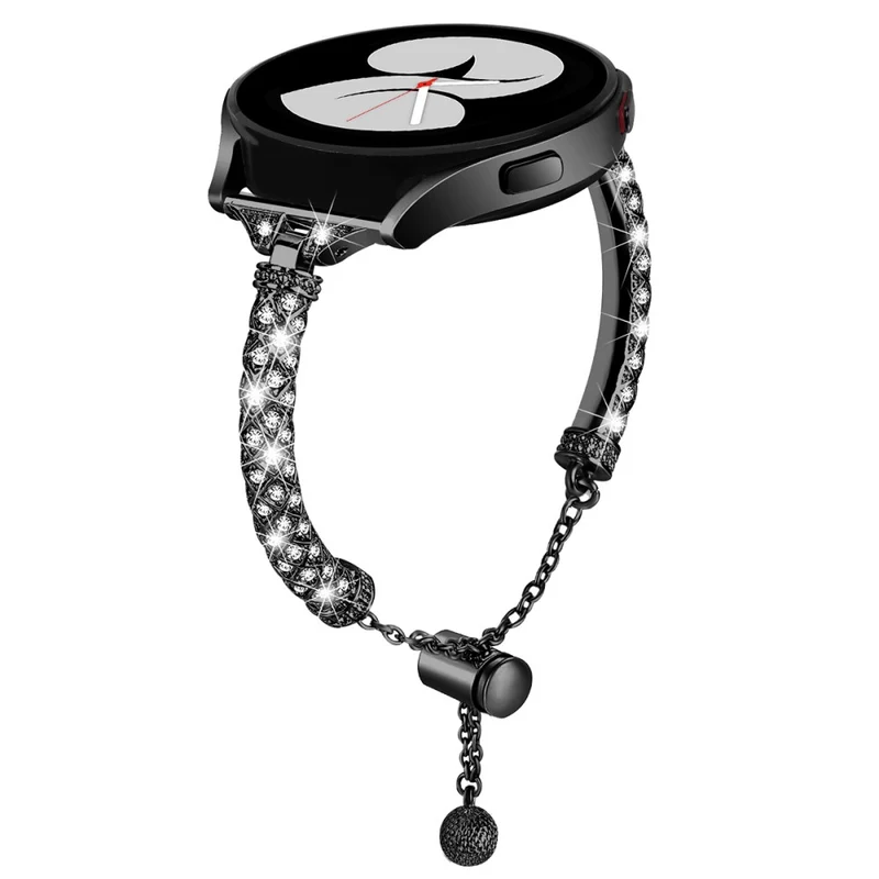 Glamorous Rhinestone Jewelry Watch Strap for Samsung Galaxy Watch Active and Active2