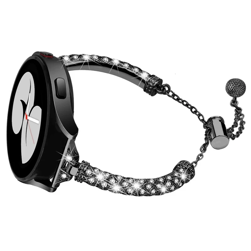 Glamorous Rhinestone Jewelry Watch Strap for Samsung Galaxy Watch Active and Active2