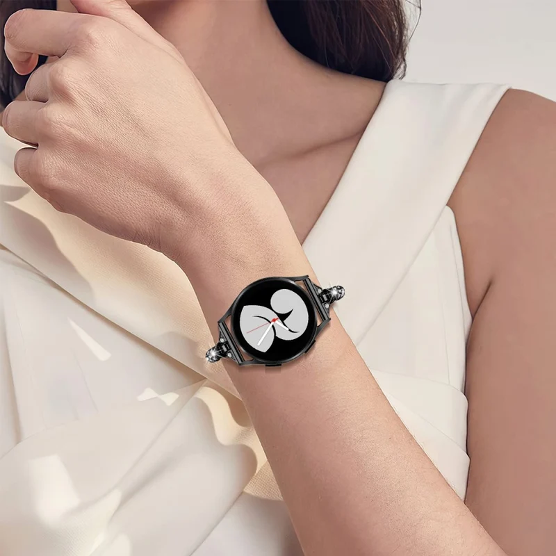 Glamorous Rhinestone Jewelry Watch Strap for Samsung Galaxy Watch Active and Active2