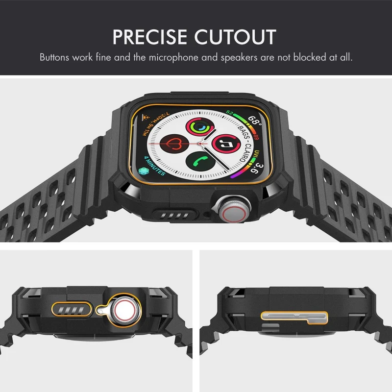 AHASTYLE WA07 Apple Watch SE 2022 (40mm) silicone strap