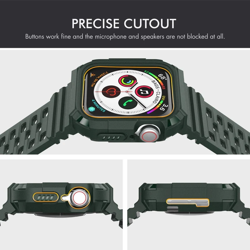 AHASTYLE WA07 Apple Watch SE 2022 (40mm) silicone strap
