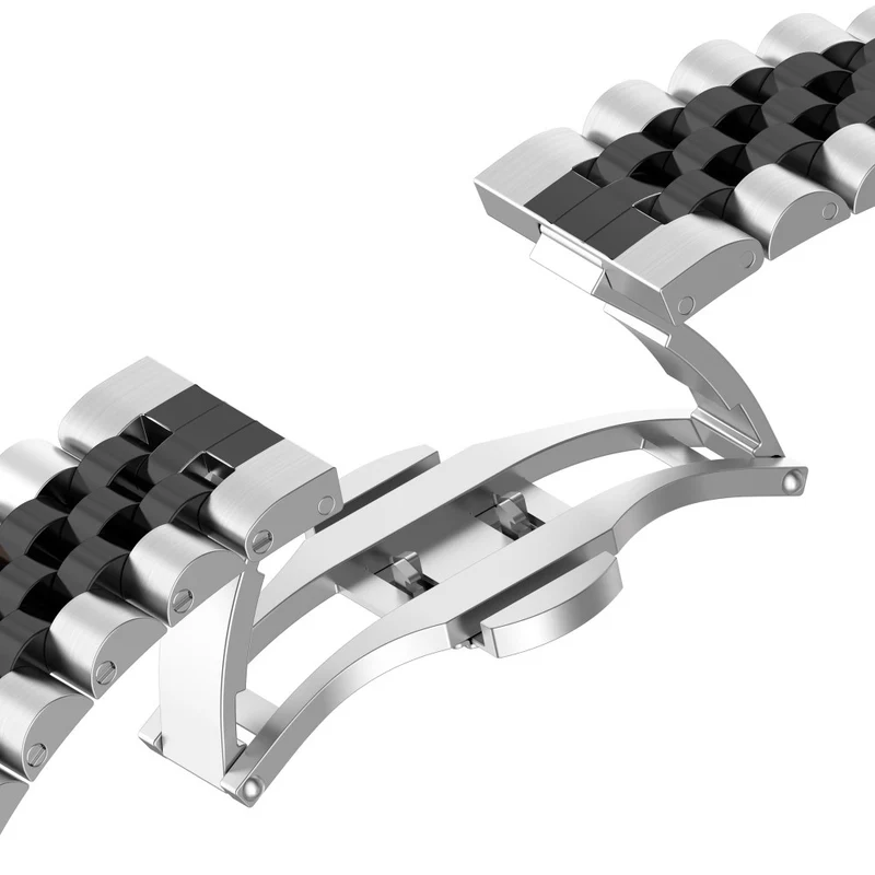 Garmin Fenix 7 / 7 Solar / Sapphire Solar / 6 stainless steel strap with tool - Silver / Black