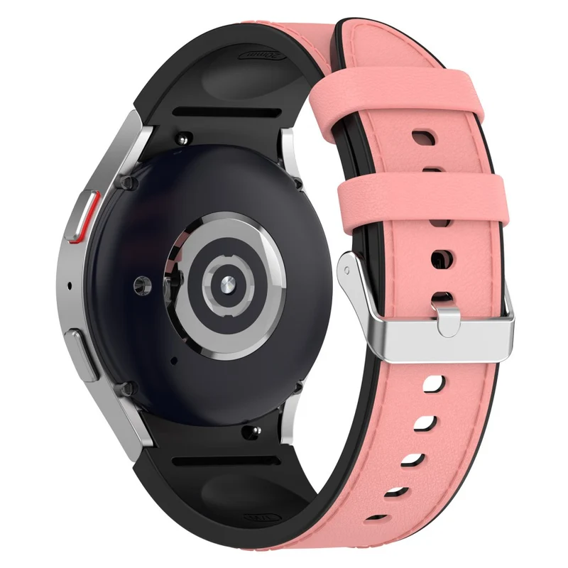 Silicone PU Leather Watch Band for Samsung Galaxy Watch