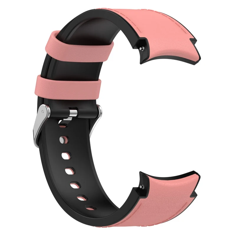 Silicone PU Leather Watch Band for Samsung Galaxy Watch