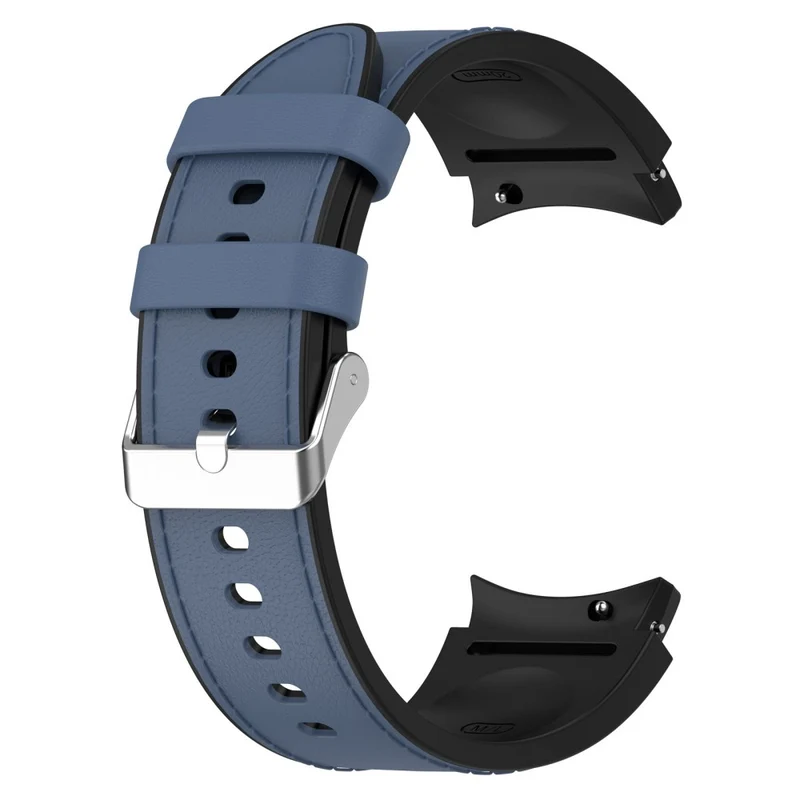 Silicone PU Leather Watch Band for Samsung Galaxy Watch
