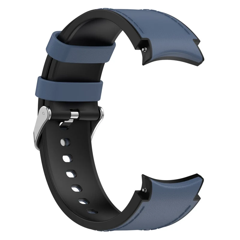 Silicone PU Leather Watch Band for Samsung Galaxy Watch