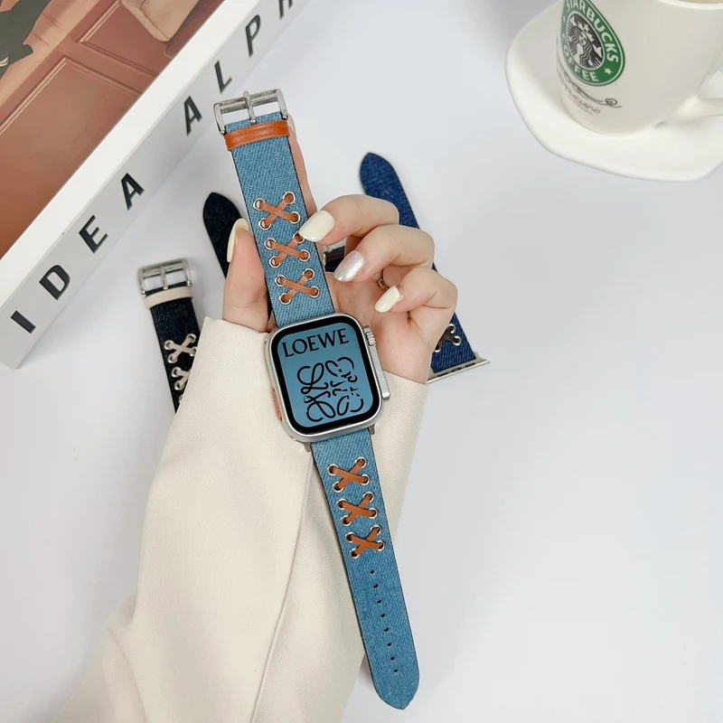 Canvas X Decor Watch Strap for Apple Watch Series