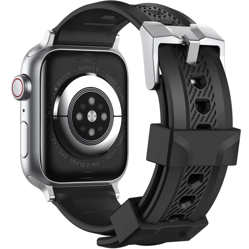 AHASTYLE WA10 Apple Watch Series 8 (41mm) silicone strap - Wine Red