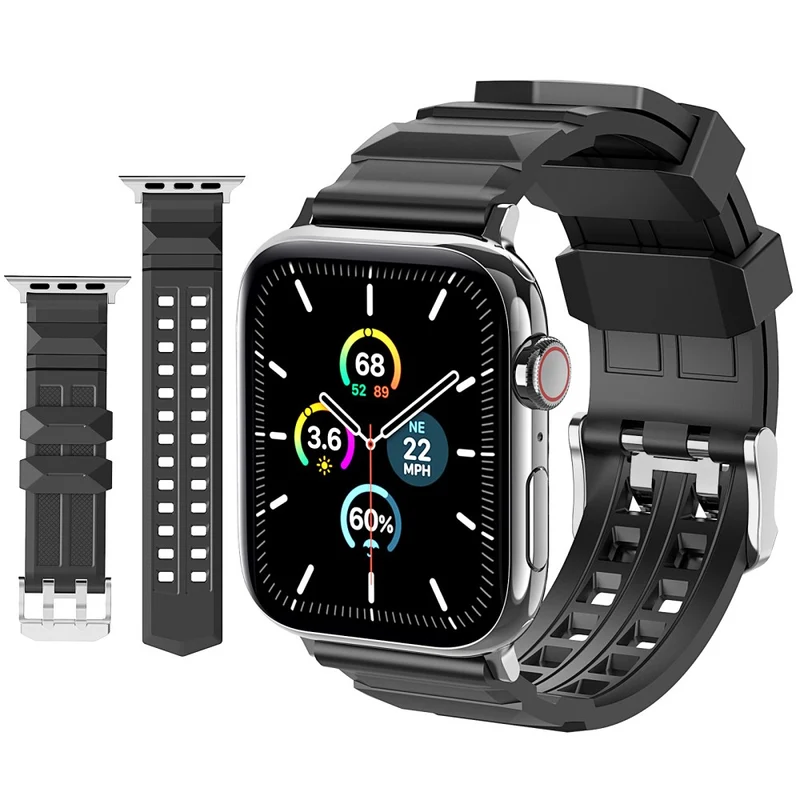 AHASTYLE WA12 Apple Watch Series 8 (45mm) / Watch Ultra silicone strap