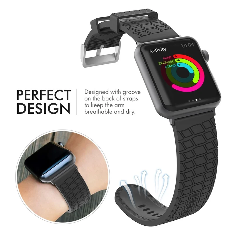AHASTYLE WA03 Apple Watch Series 8 (45mm) / Watch Ultra silicone strap