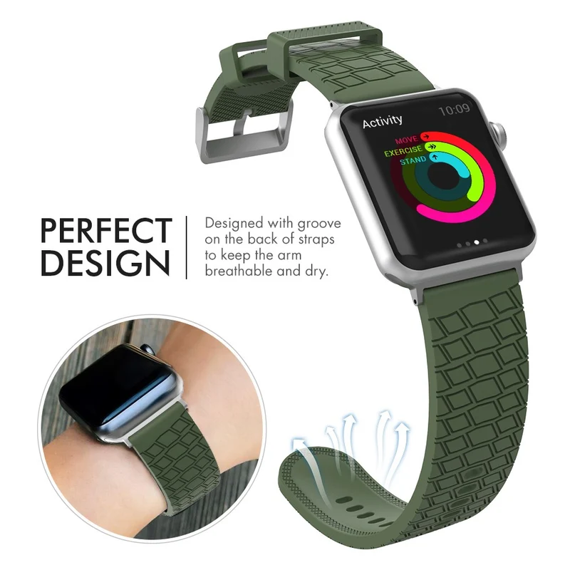 AHASTYLE WA03 Apple Watch Series 8 (45mm) / Watch Ultra silicone strap