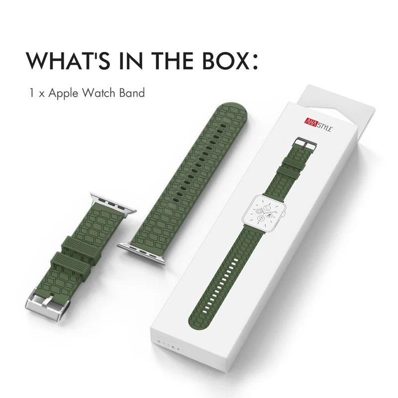 AHASTYLE WA03 Apple Watch Series 8 (45mm) / Watch Ultra silicone strap