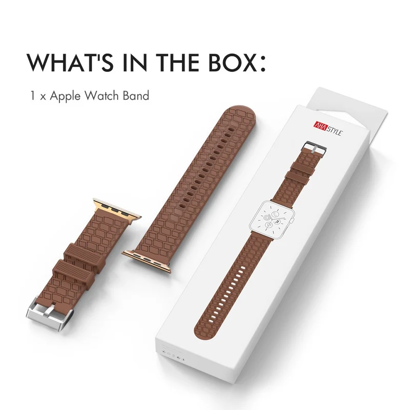 AHASTYLE WA03 Apple Watch Series 8 (45mm) / Watch Ultra silicone strap