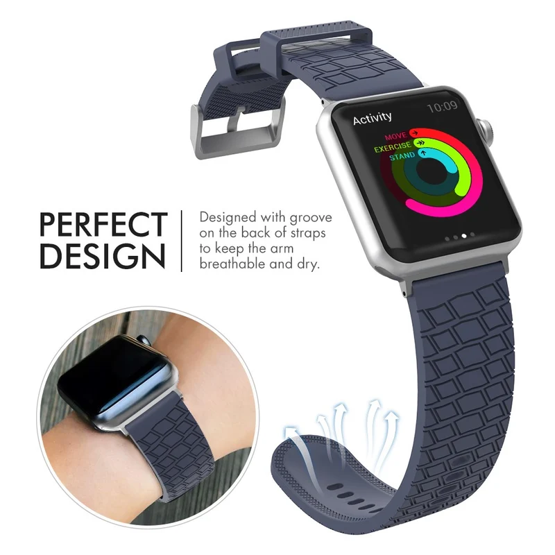 AHASTYLE WA03 Apple Watch Series 8 (45mm) / Watch Ultra silicone strap