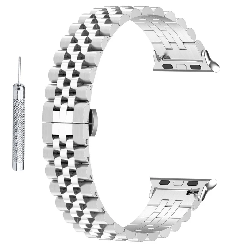 Stainless steel strap with tool for Apple Watch Series 8 (41mm)