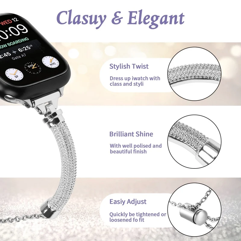 Apple Watch Series 8 (45mm) / Watch Ultra metal strap