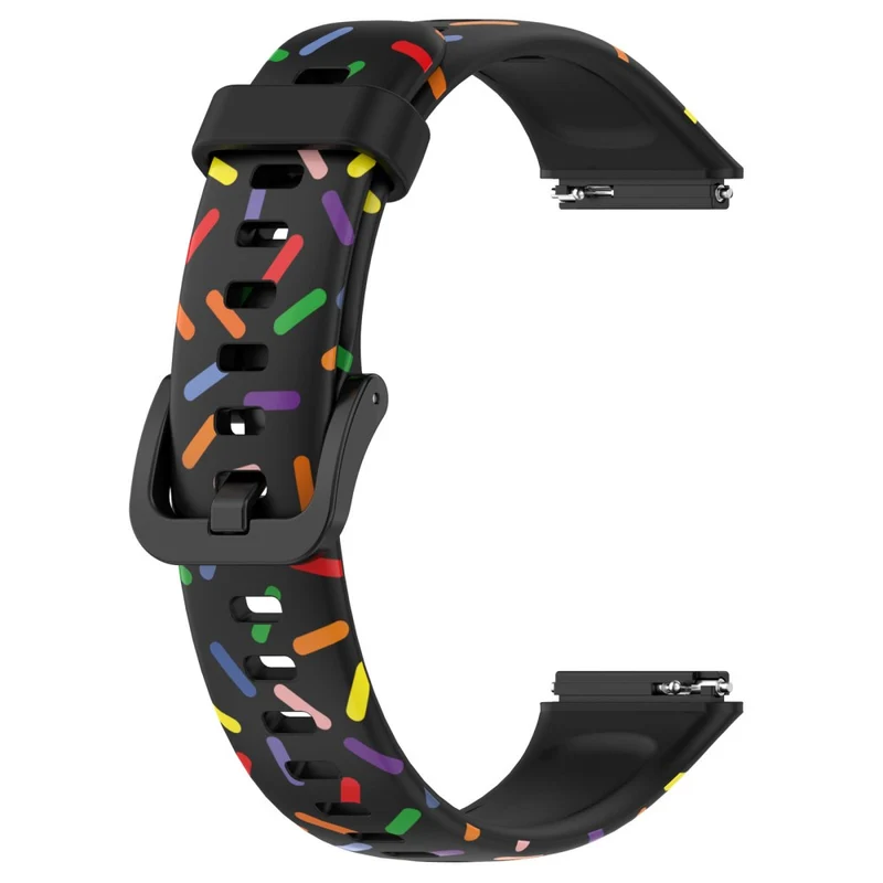 Huawei Band 7 silicone colorful spotted style strap