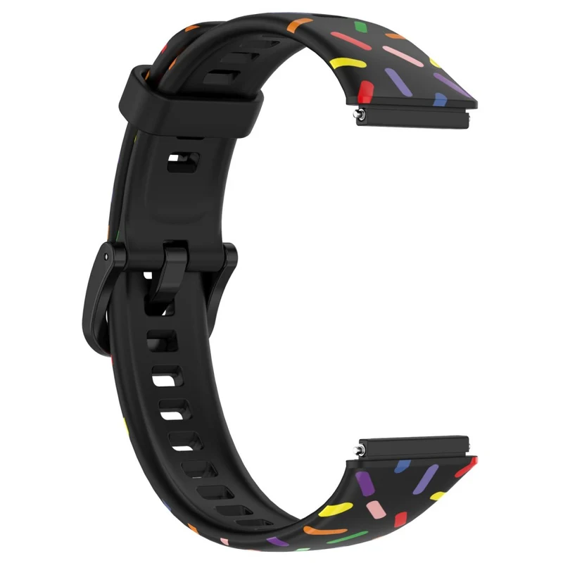 Huawei Band 7 silicone colorful spotted style strap