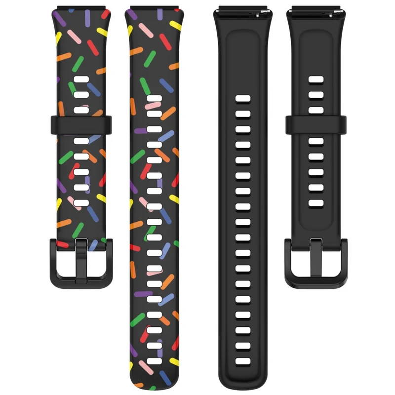Huawei Band 7 silicone colorful spotted style strap