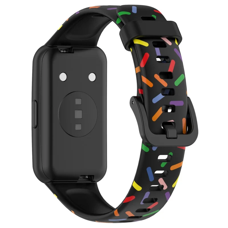 Huawei Band 7 silicone colorful spotted style strap