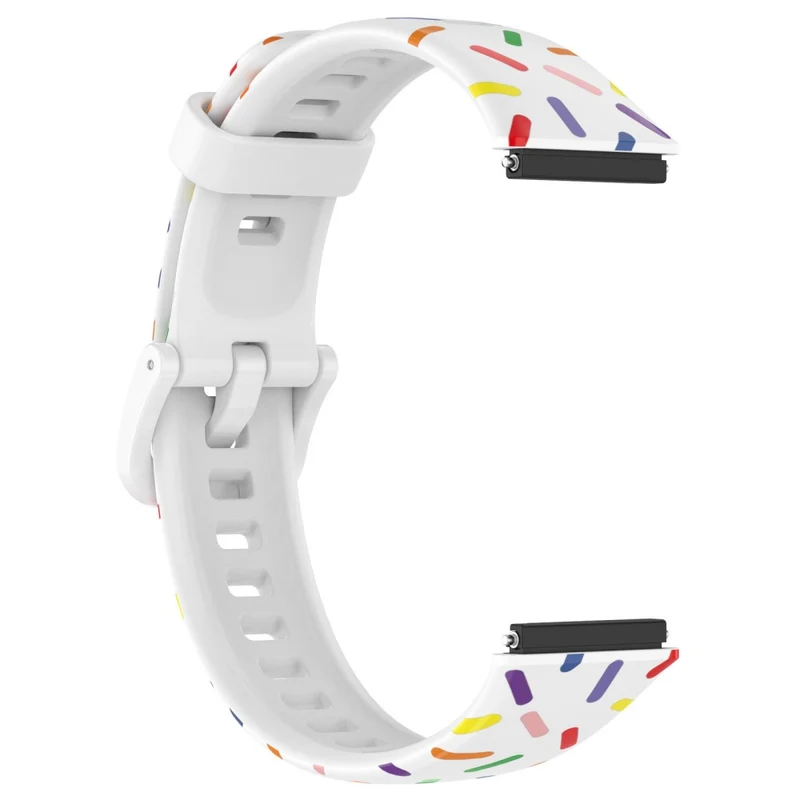 Huawei Band 7 silicone colorful spotted style strap
