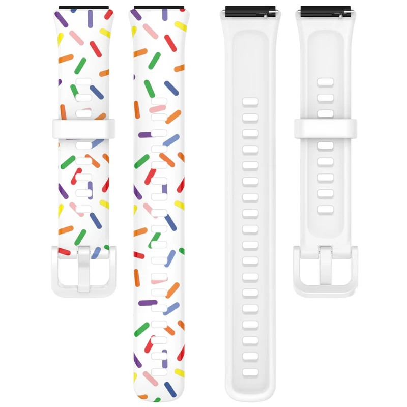Huawei Band 7 silicone colorful spotted style strap