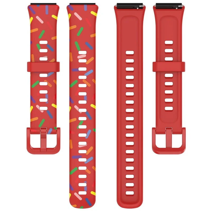 Huawei Band 7 silicone colorful spotted style strap