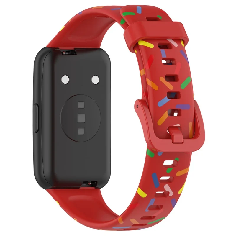 Huawei Band 7 silicone colorful spotted style strap