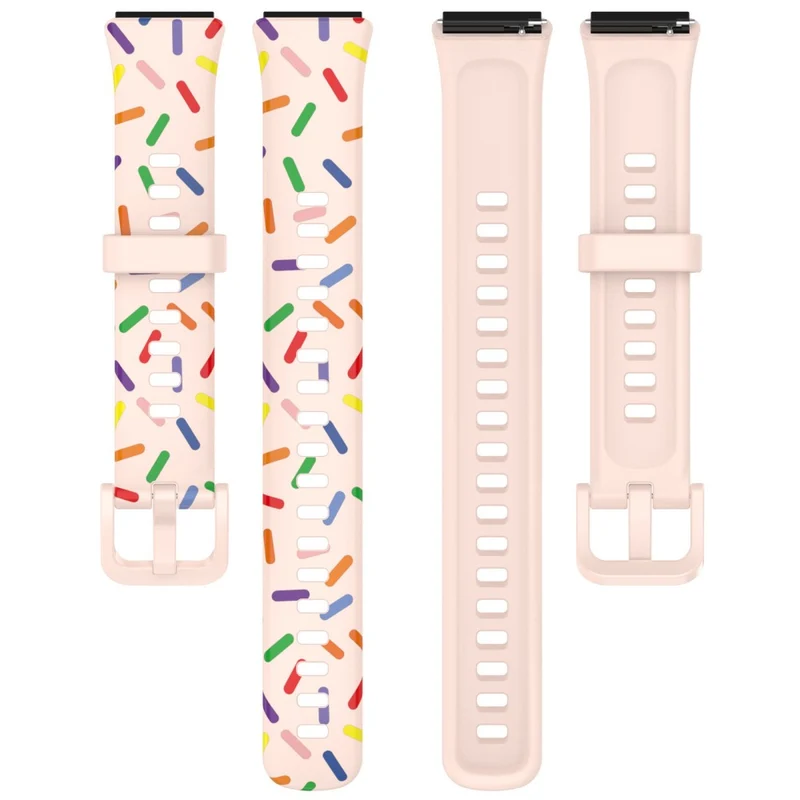Huawei Band 7 silicone colorful spotted style strap