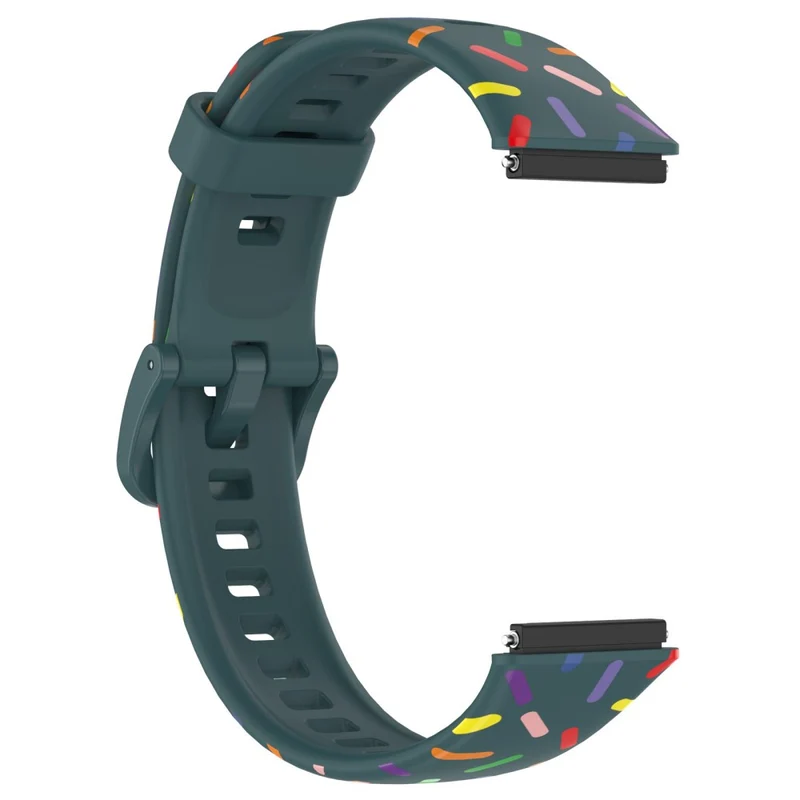 Huawei Band 7 silicone colorful spotted style strap