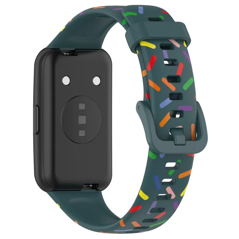 Huawei Band 7 silicone colorful spotted style strap
