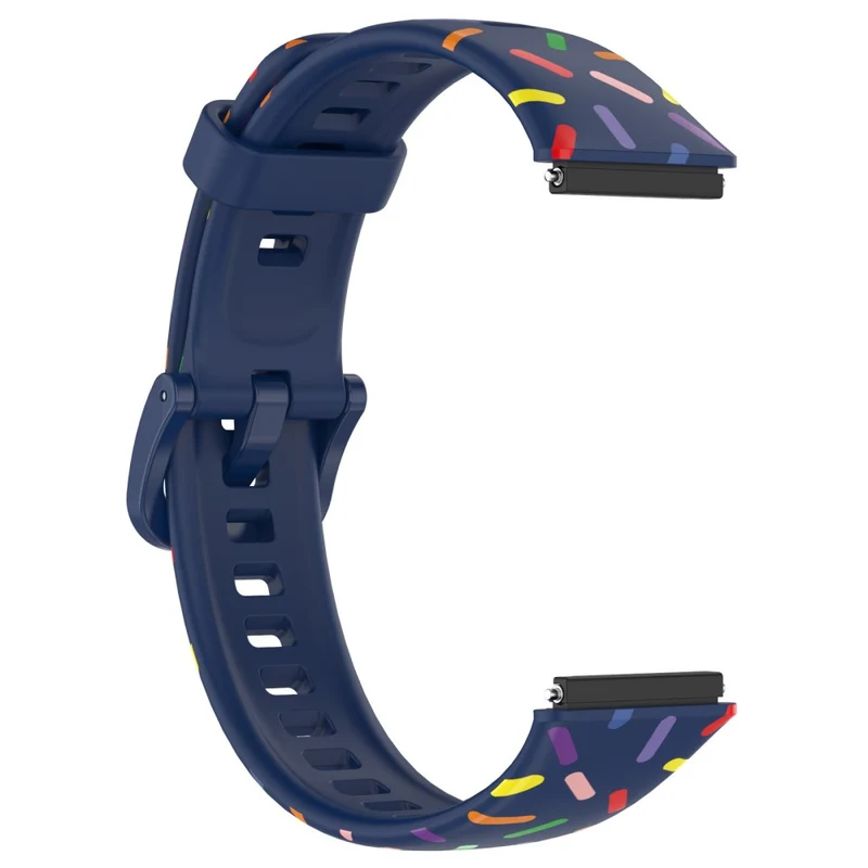 Huawei Band 7 silicone colorful spotted style strap