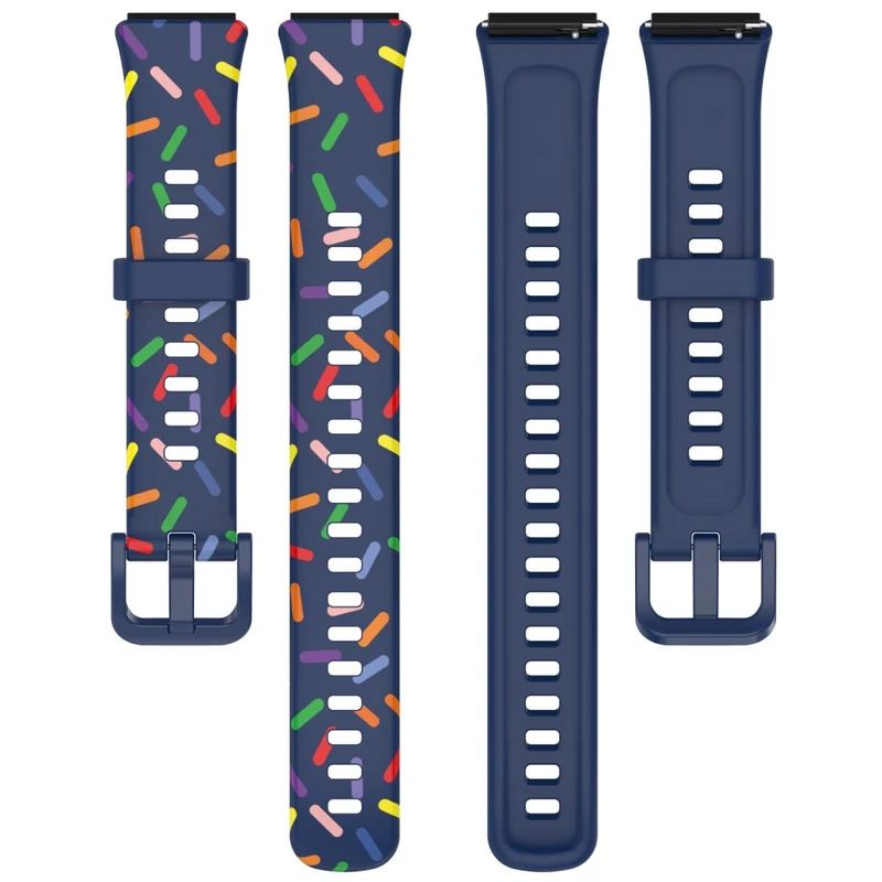 Huawei Band 7 silicone colorful spotted style strap