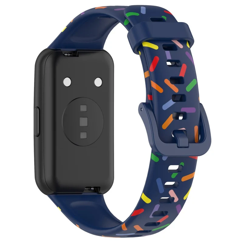 Huawei Band 7 silicone colorful spotted style strap