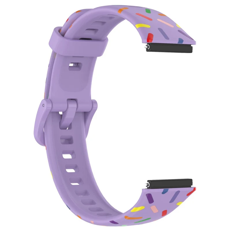Huawei Band 7 silicone colorful spotted style strap