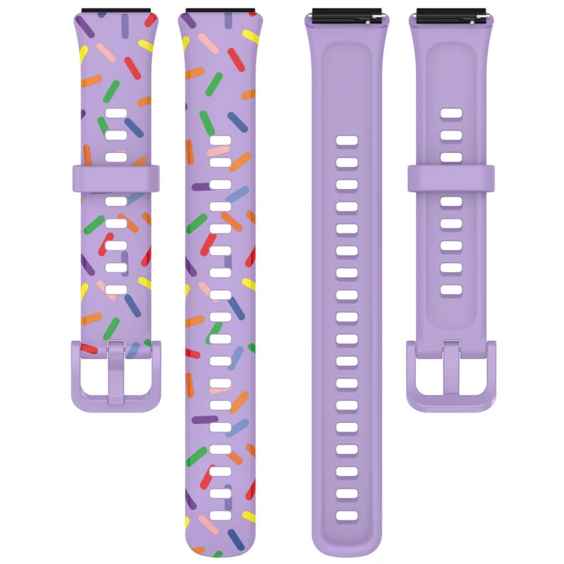 Huawei Band 7 silicone colorful spotted style strap
