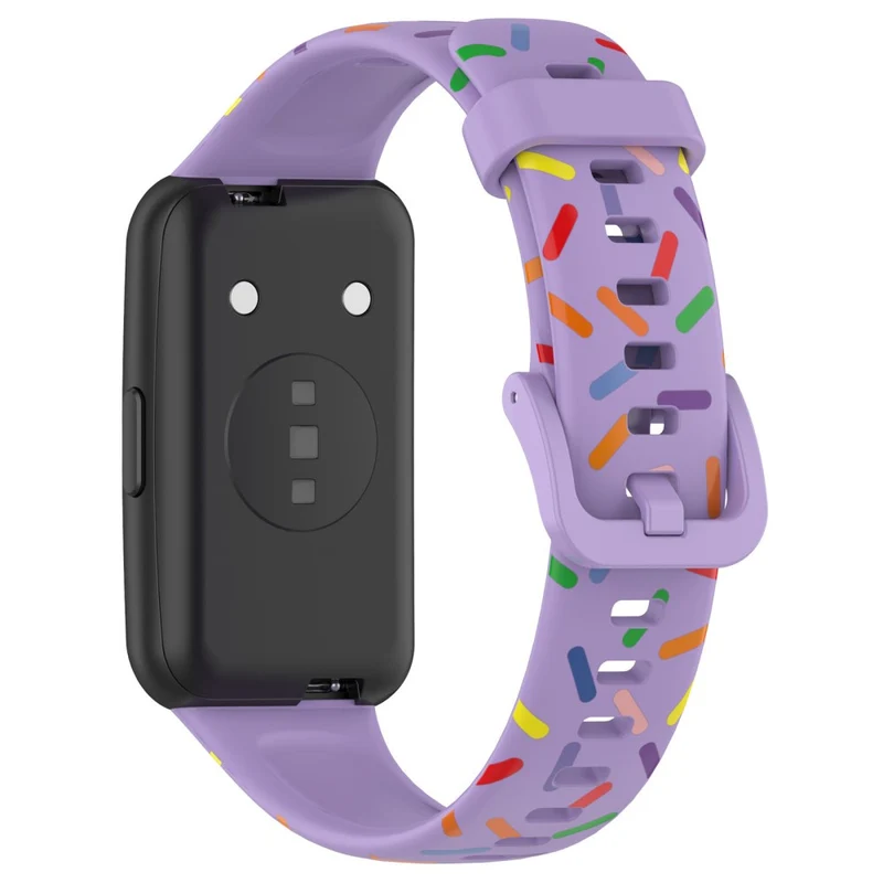 Huawei Band 7 silicone colorful spotted style strap